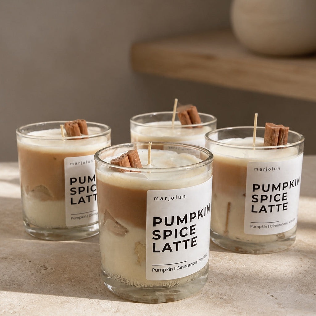Pumpkin Spice Latte Kerze