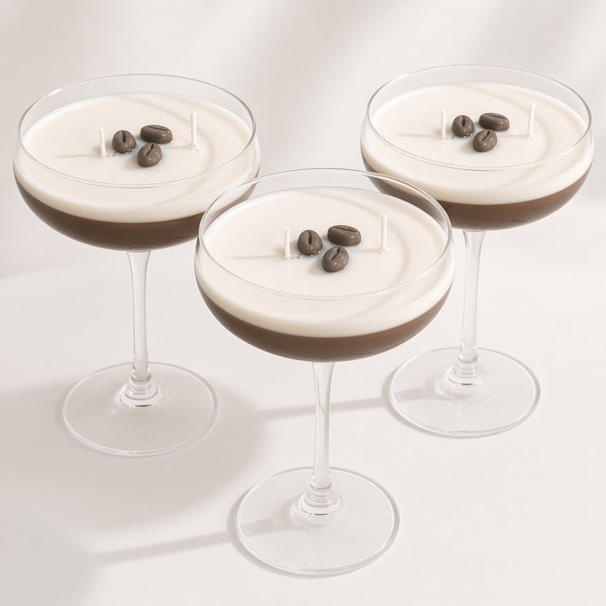 Espresso Martini Kerze