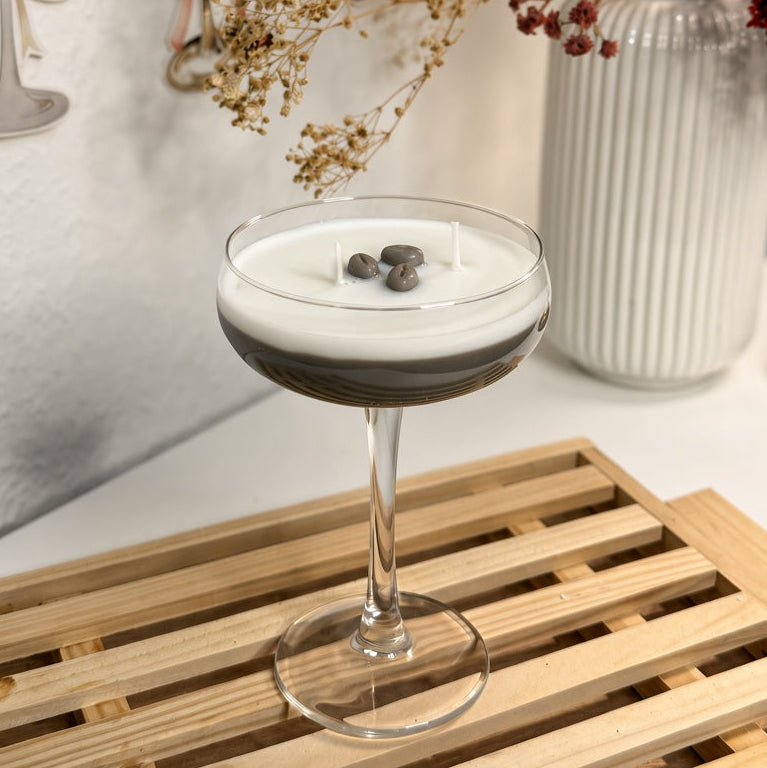 Espresso Martini Kerze